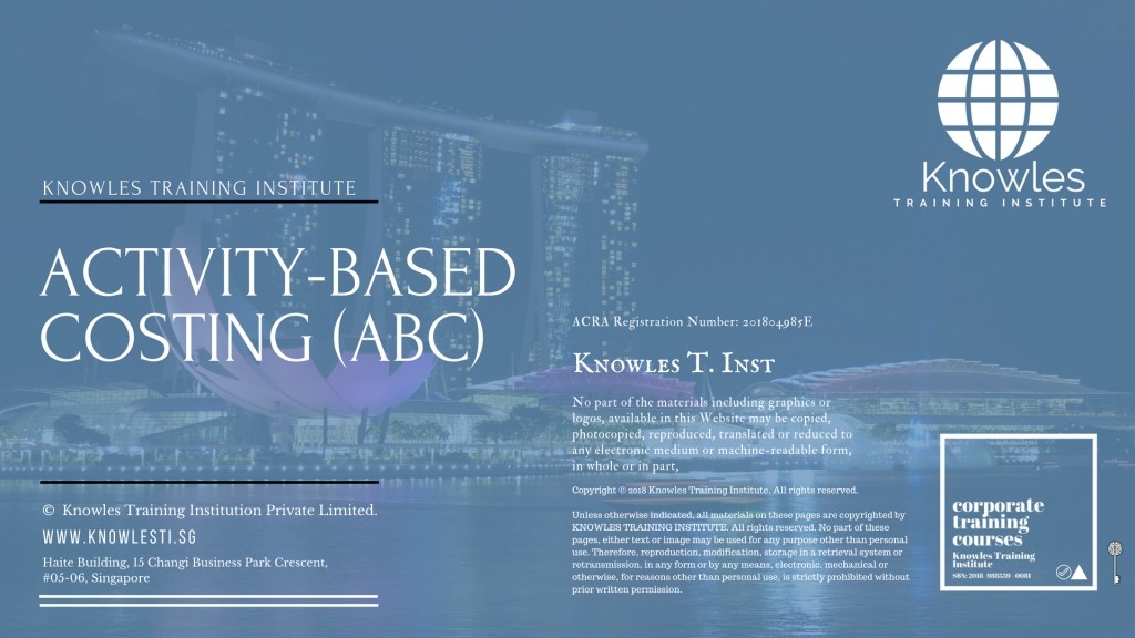 Activity-Based Costing (Abc) Training Course in Spain