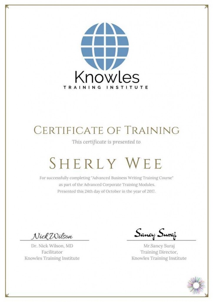 Advanced Business Writing Training Course in Spain Certification