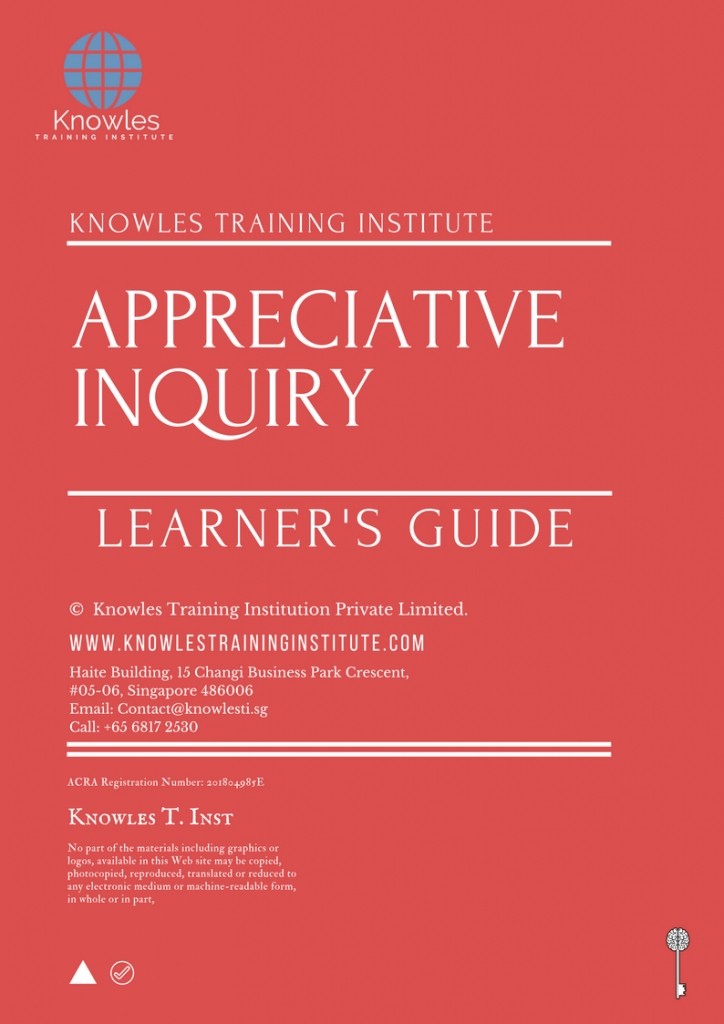 Appreciative Inquiry Training Course in Spain Learner’s Guide