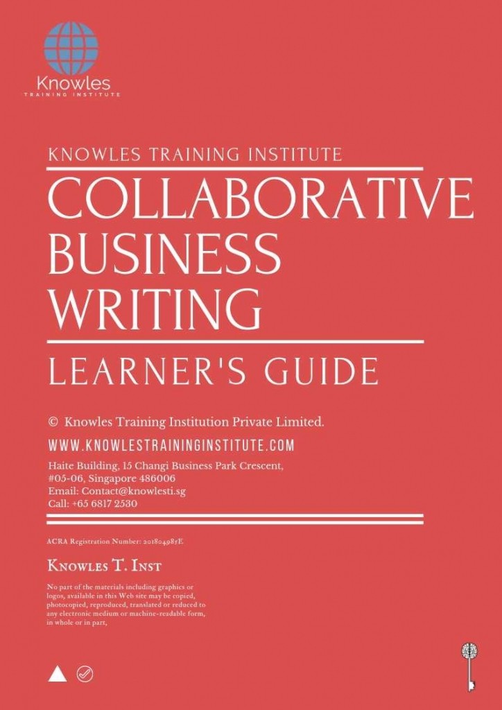 Collaborative Business Writing Course in Spain Learner_s Guide