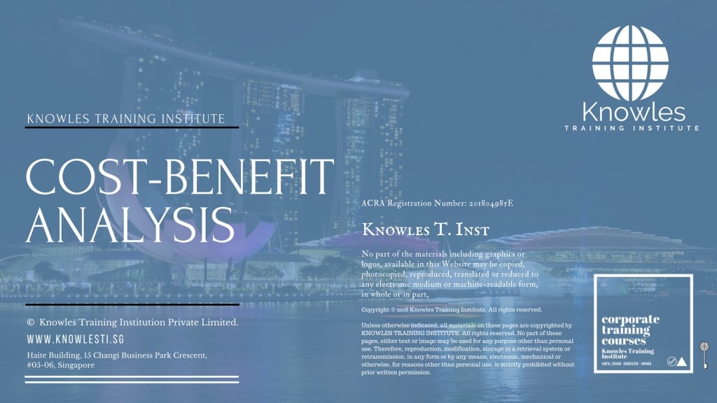 Cost-Benefit Analysis Training Course in Spain