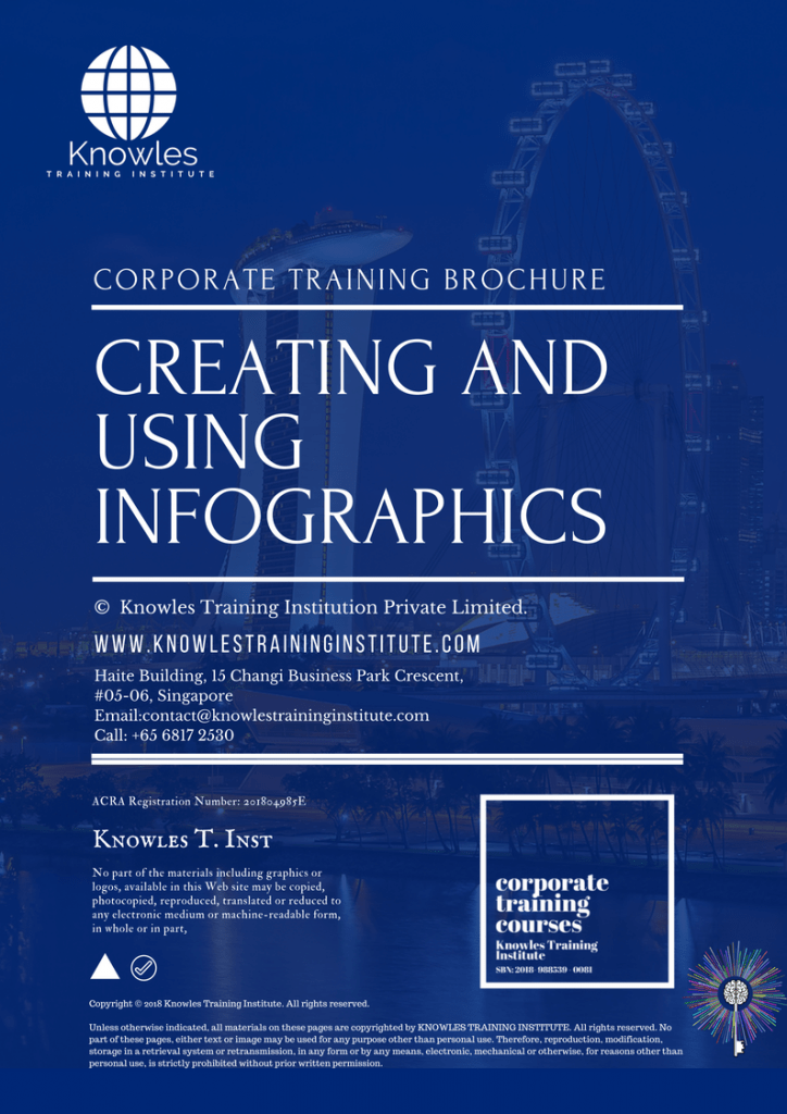 Course Brochure For Creating And Using Infographics in Spain