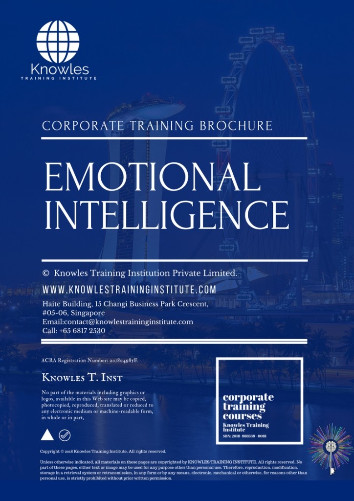 Course Brochure For Emotional Intelligence Training Course in Spain