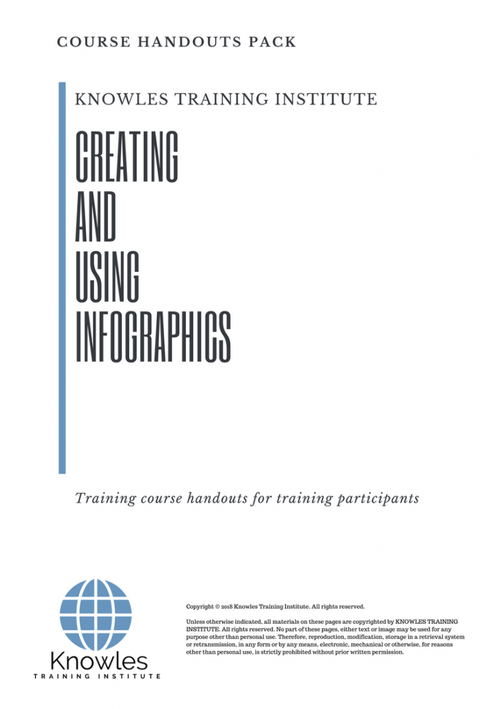 Course Handouts For Creating And Using Infographics in Spain