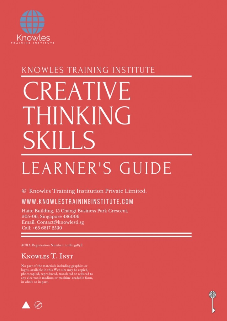 Creative Thinking Skills Learner’s Guide Training Course in Spain
