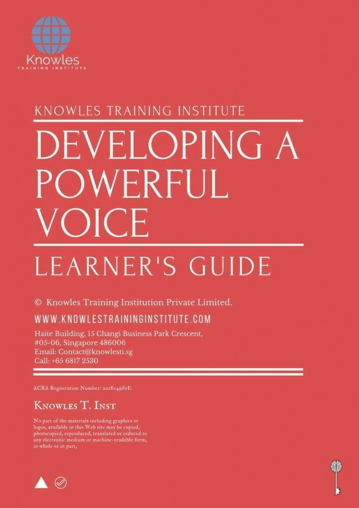 Developing A Powerful Voice Training Course in Spain Learner_s Guide