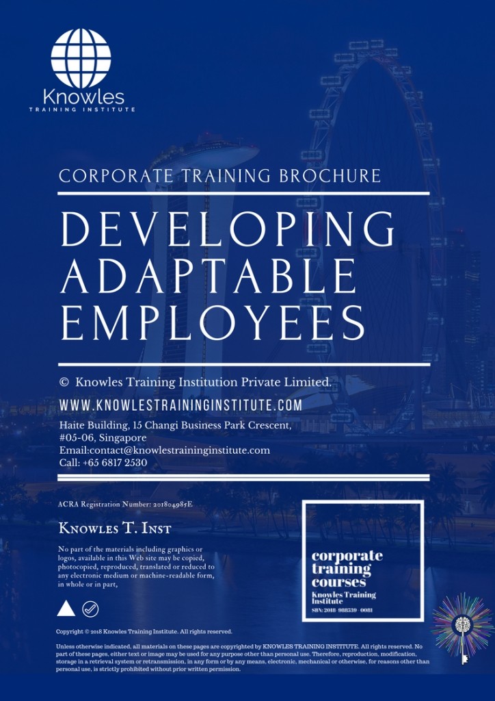 Developing Adaptable Employees Course Training Course in Spain Brochure