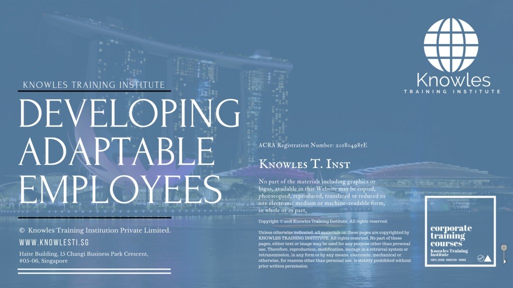 Developing Adaptable Employees Course in Spain