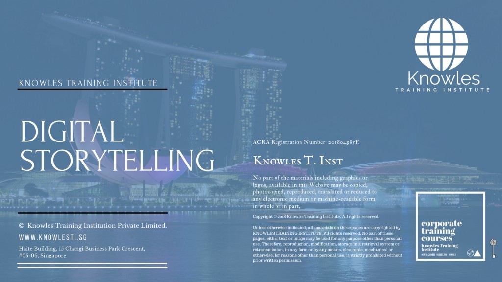 Digital Storytelling Training Course in Spain