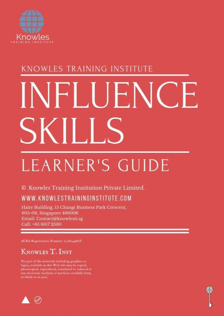 Influence Skills Training Course in Spain Learner_s Guide
