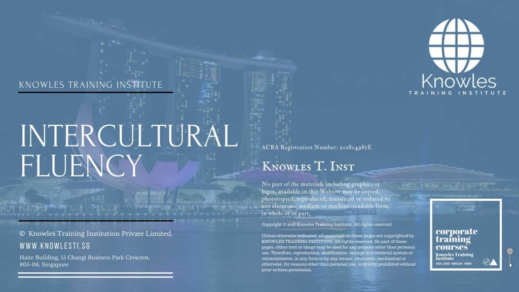 Intercultural Fluency Training Course in Spain