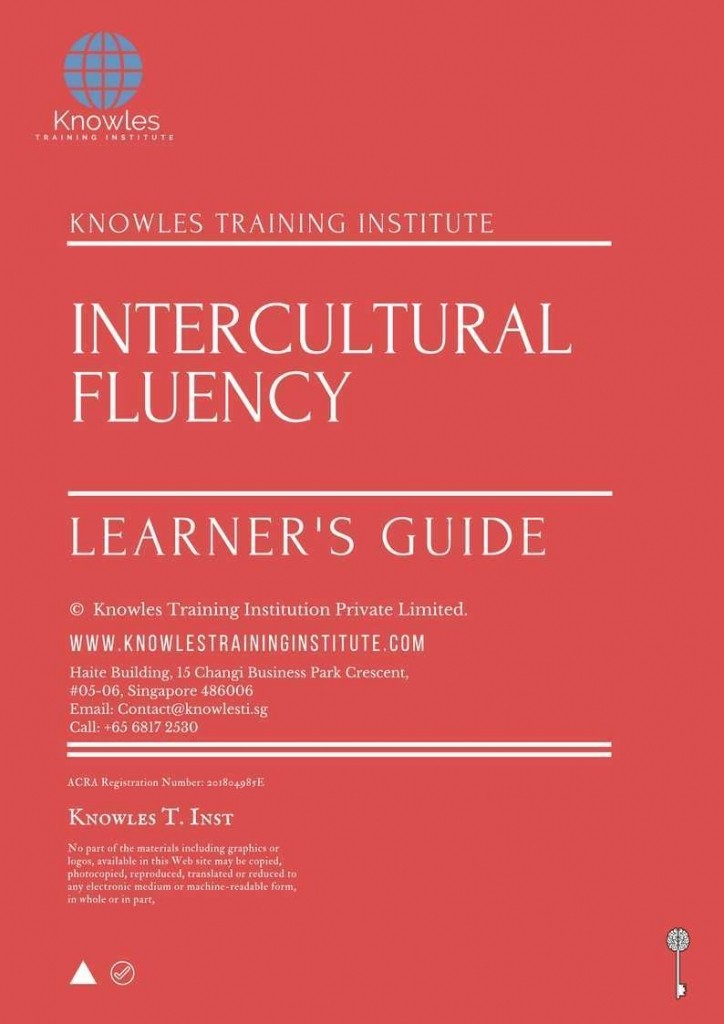 Intercultural Fluency Training Course in Spain Learner_s Guide