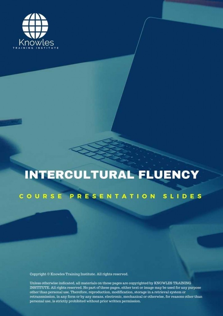 Intercultural Fluency Training Course in Spain Presentation Slides