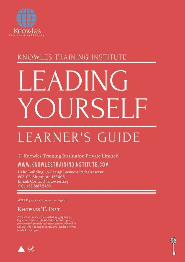 Leading Yourself Training Course in Spain Learner_s Guide