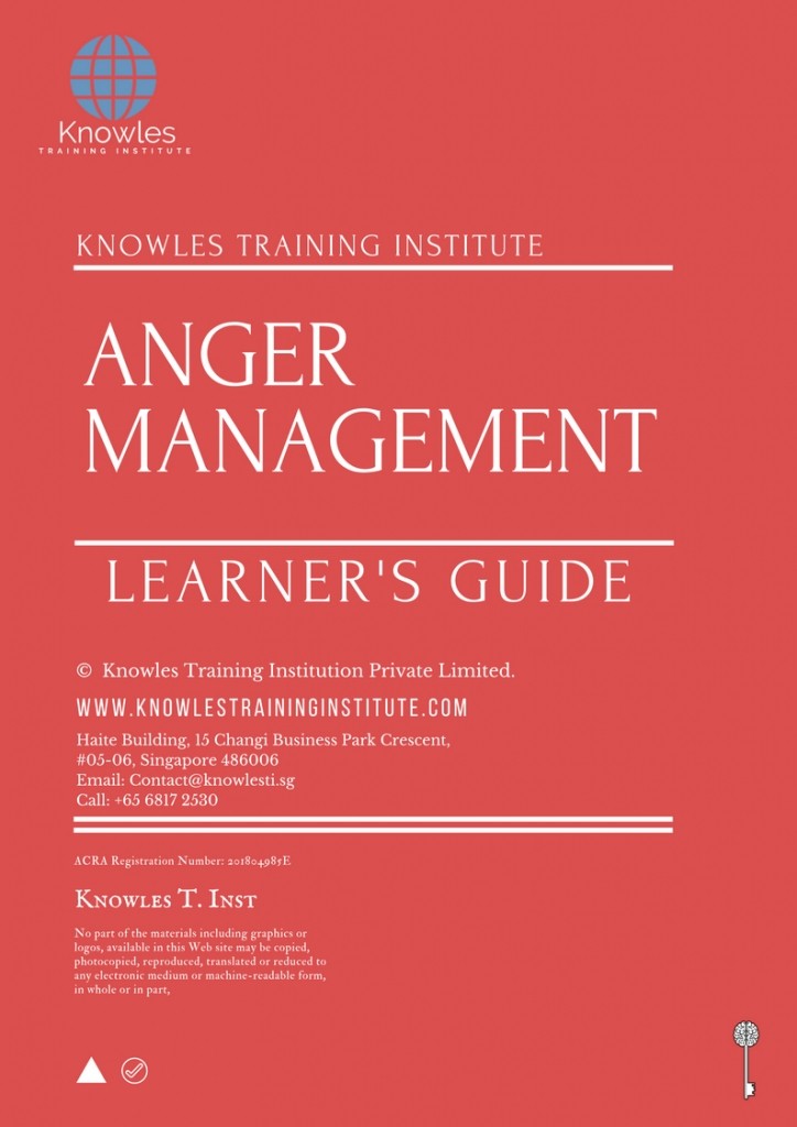 Learner’s Guide For Anger Management Training Course in Spain