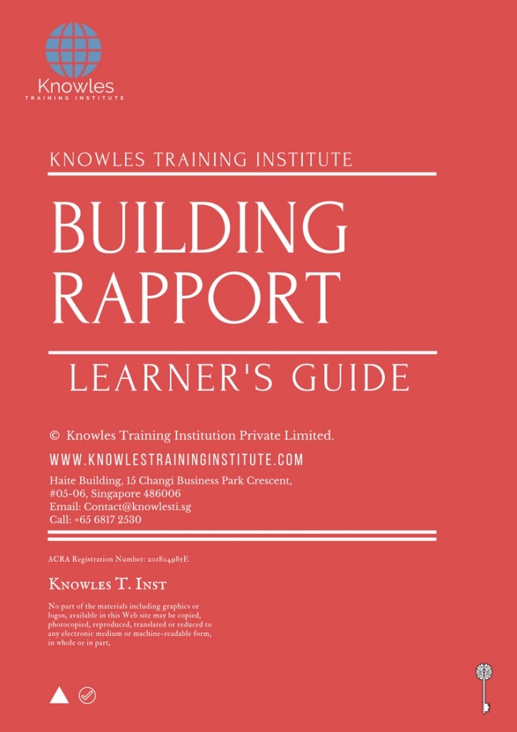 Learner’s Guide For Building Rapport Training Course in Spain