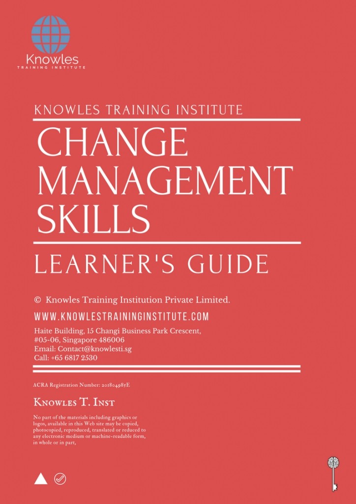 Learner’s Guide For Change Management Skills Training Course in Spain