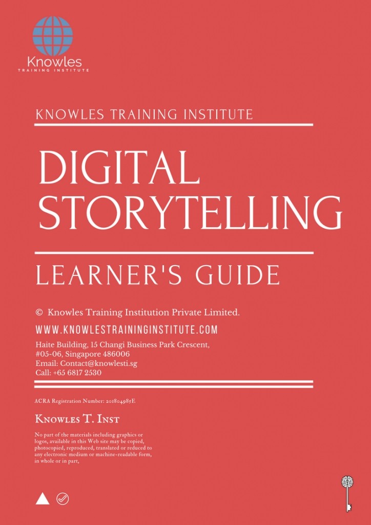 Learner’s Guide For Digital Storytelling Course in Spain