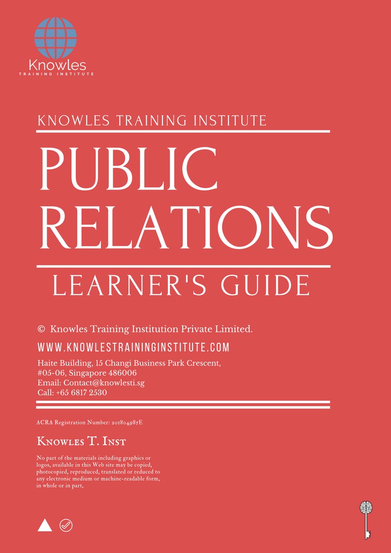Learner’s Guide For Public Relations Course in Spain