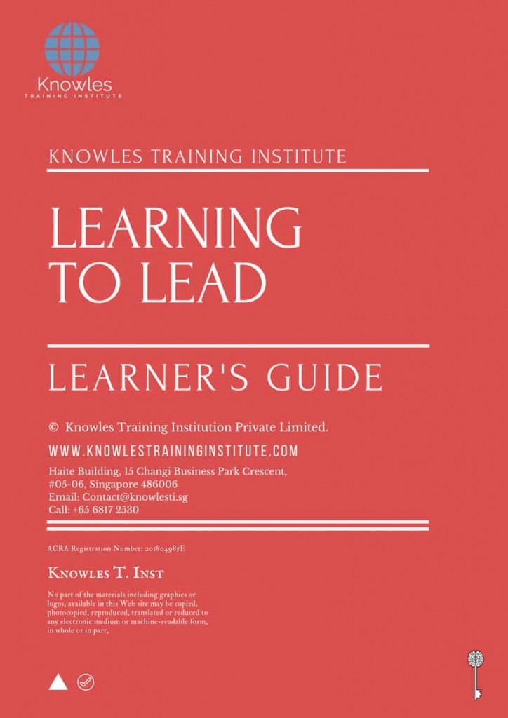 Learning To Lead Training Course in Spain Learner’s Guide