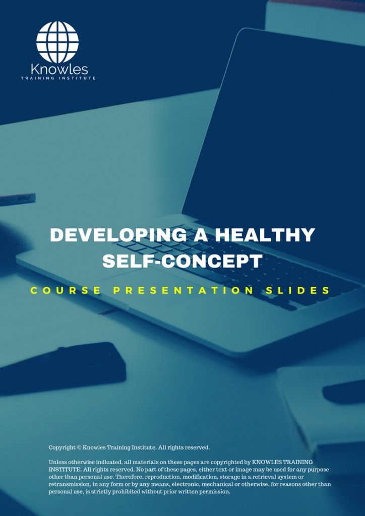 PPT Slides Used During Course For Developing A Healthy Self-Concept Training Course in Spain