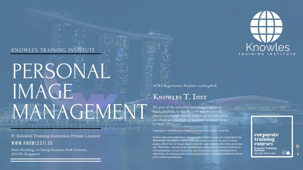 Personal Image Management Training Course in Spain