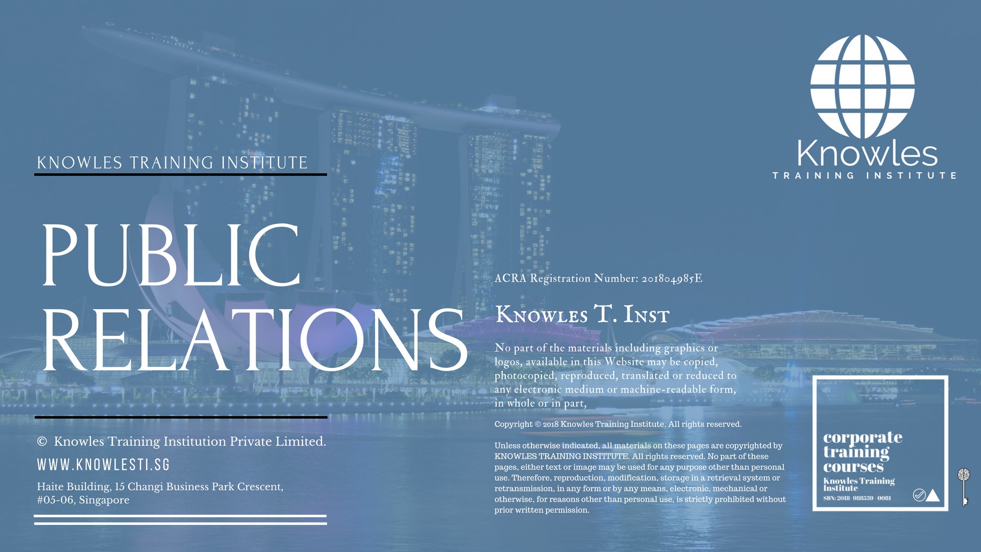 Public Relations Training Course in Spain