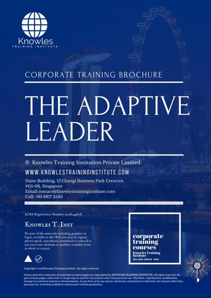 The Adaptive Leader Training Course in Spain Brochure