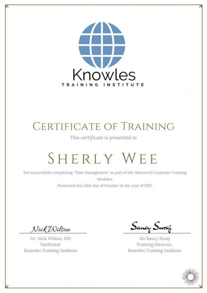 Time Management Training Course in Spain Certification